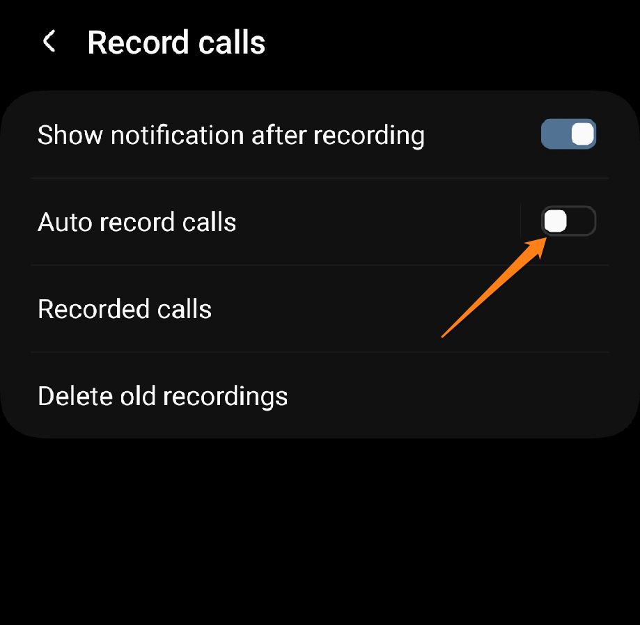 Image from: Auto Record Call
