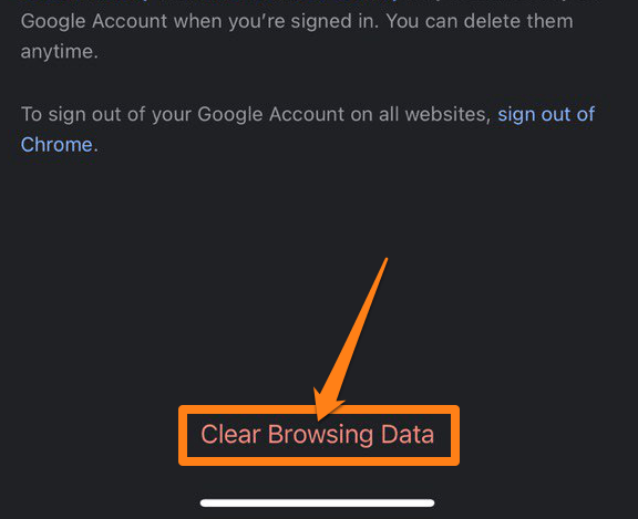  Clear Browsing Data How to clear Google Chrome history
