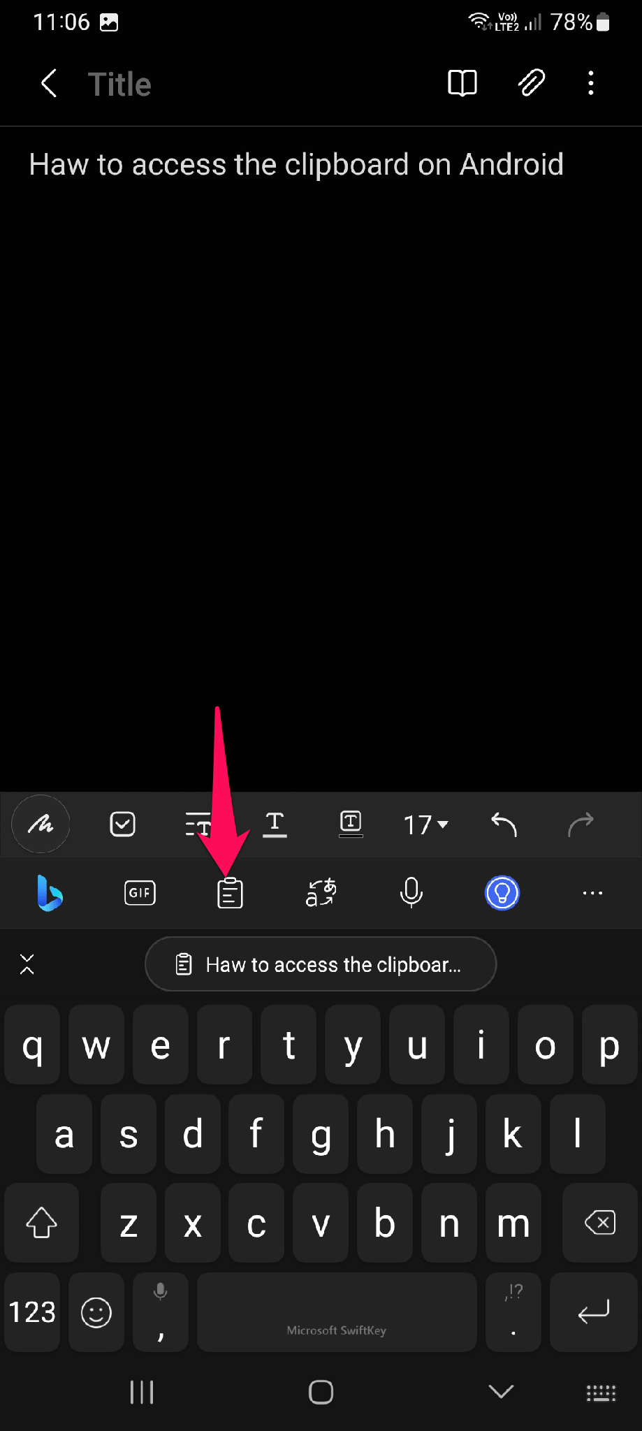 Clipboard icon How to access the clipboard on Android
