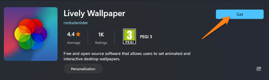 Image from: Installing Lively Wallpaper