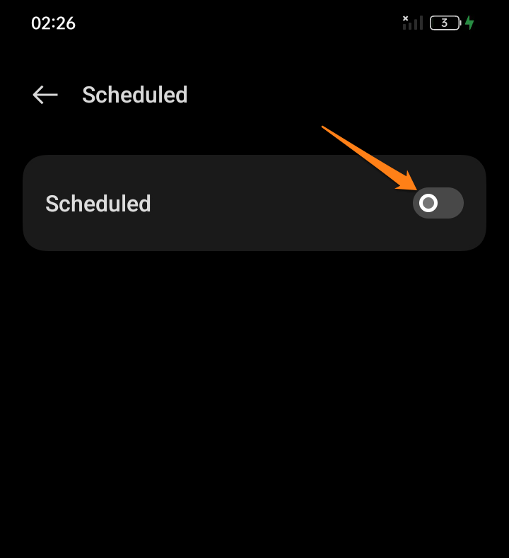 Scheduled How to Activate Dark Mode on Android