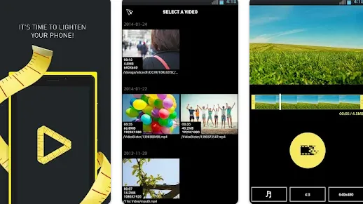 Video Dieter 2 App How to Compress Videos on Android