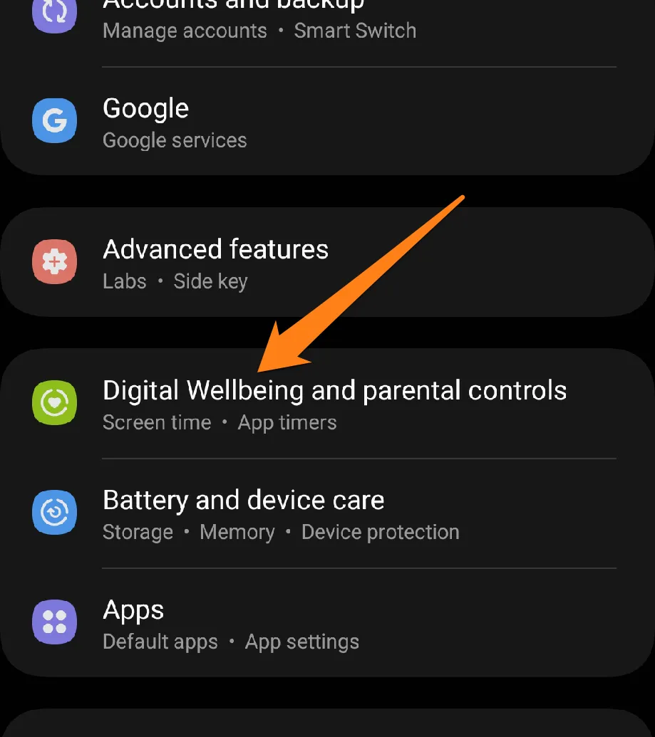 Click on Digital Wellbeing and Parental Controls How to Check Screen Time on Android